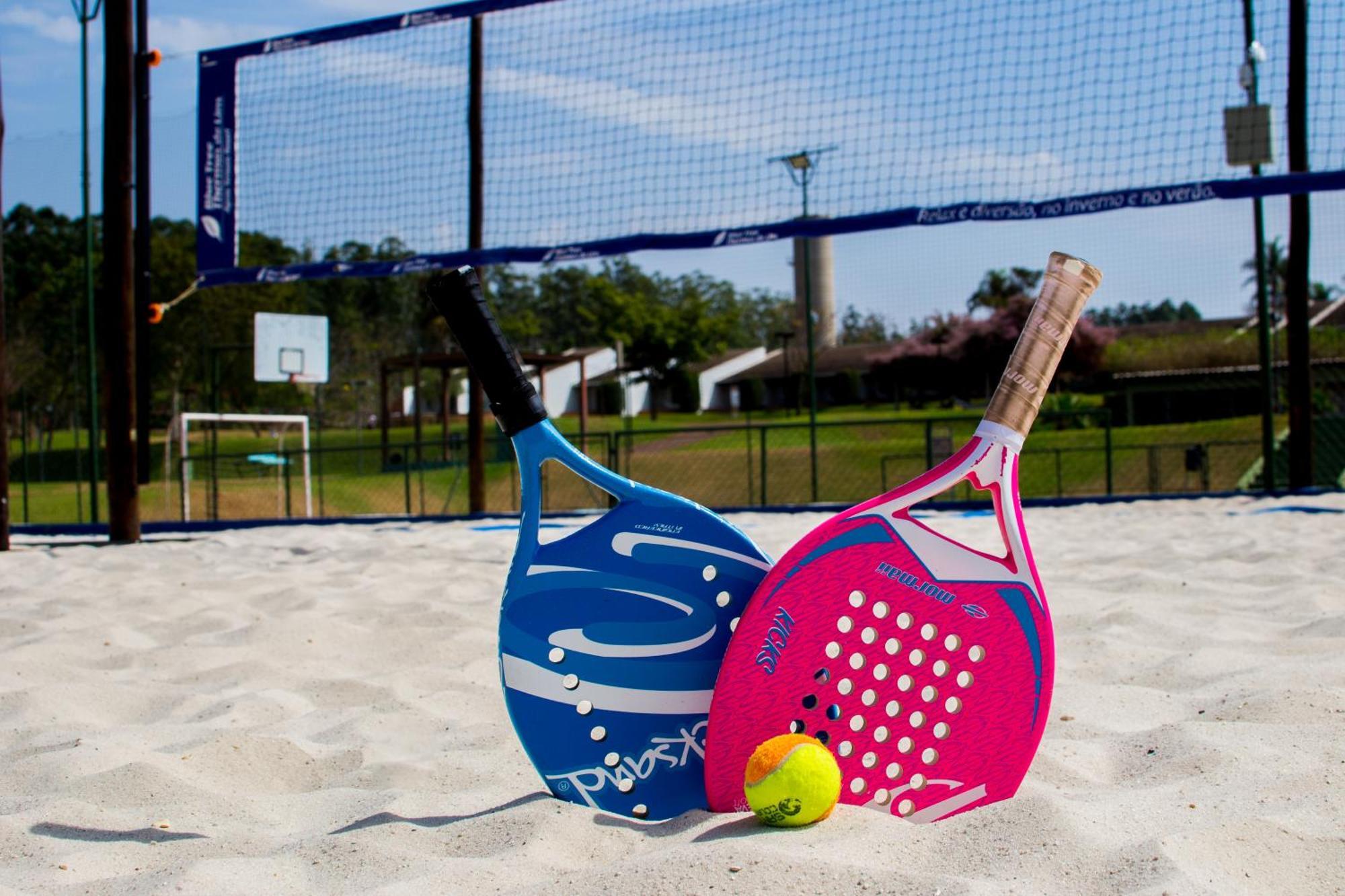 Blue Tree Thermas De Lins Resort Eksteriør bilde Beach tennis rackets