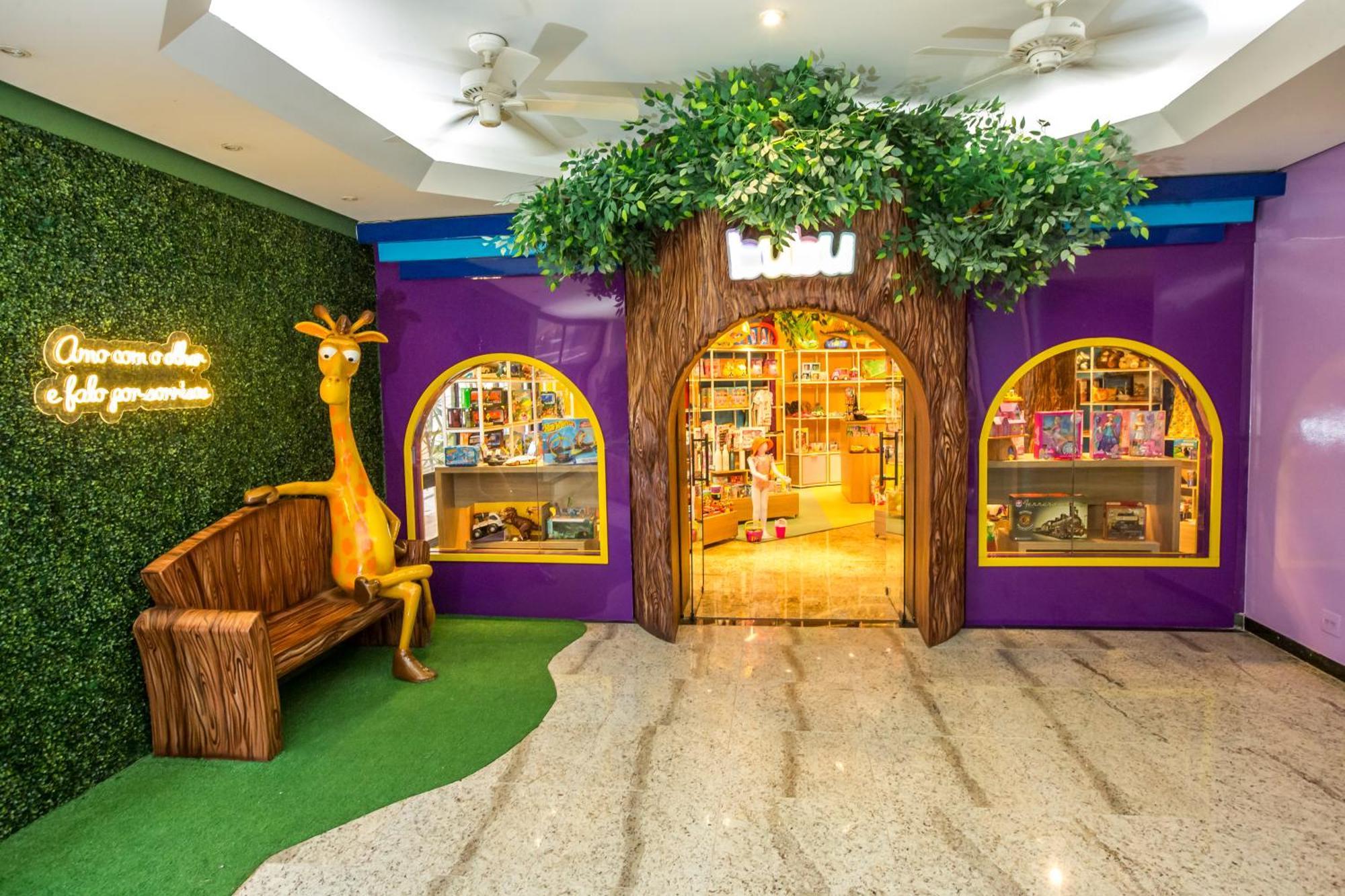 Blue Tree Thermas De Lins Resort Eksteriør bilde The entrance of the children's library